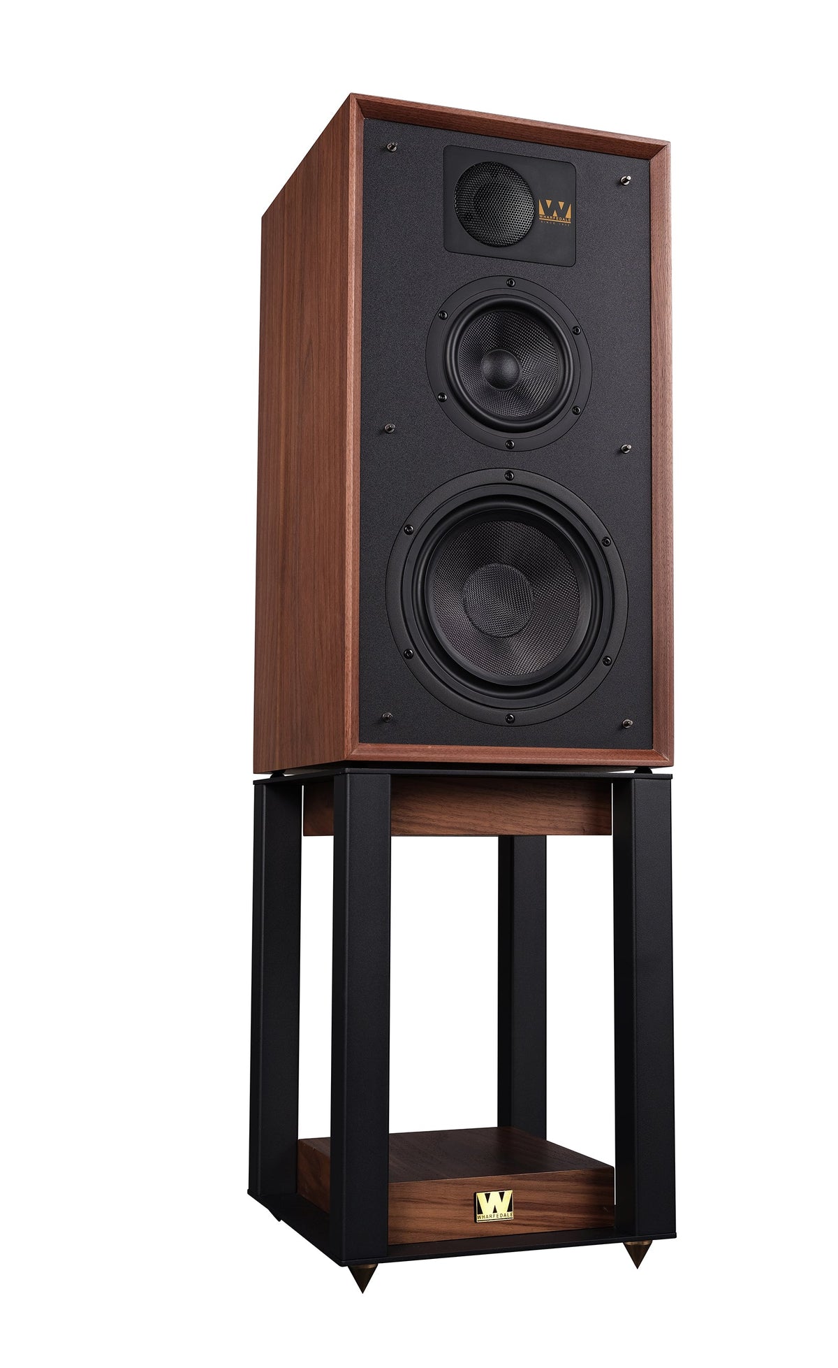Wharfedale Linton Heritage Loudspeakers in Walnut - official product view 2