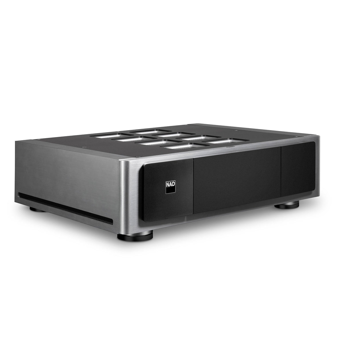 NAD M23 V2 Stereo Power Amplifier - three-quarter view
