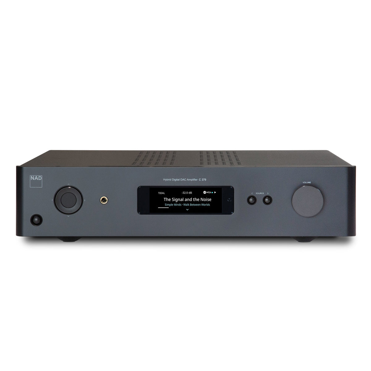 NAD C 379 HybridDigital DAC Amplifier - front view
