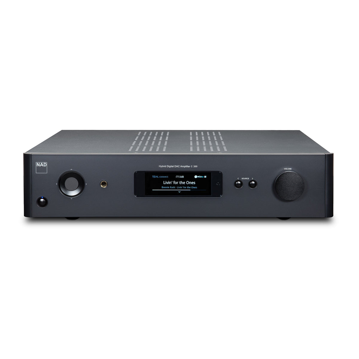 NAD C 389 HybridDigital DAC Amplifier - front view