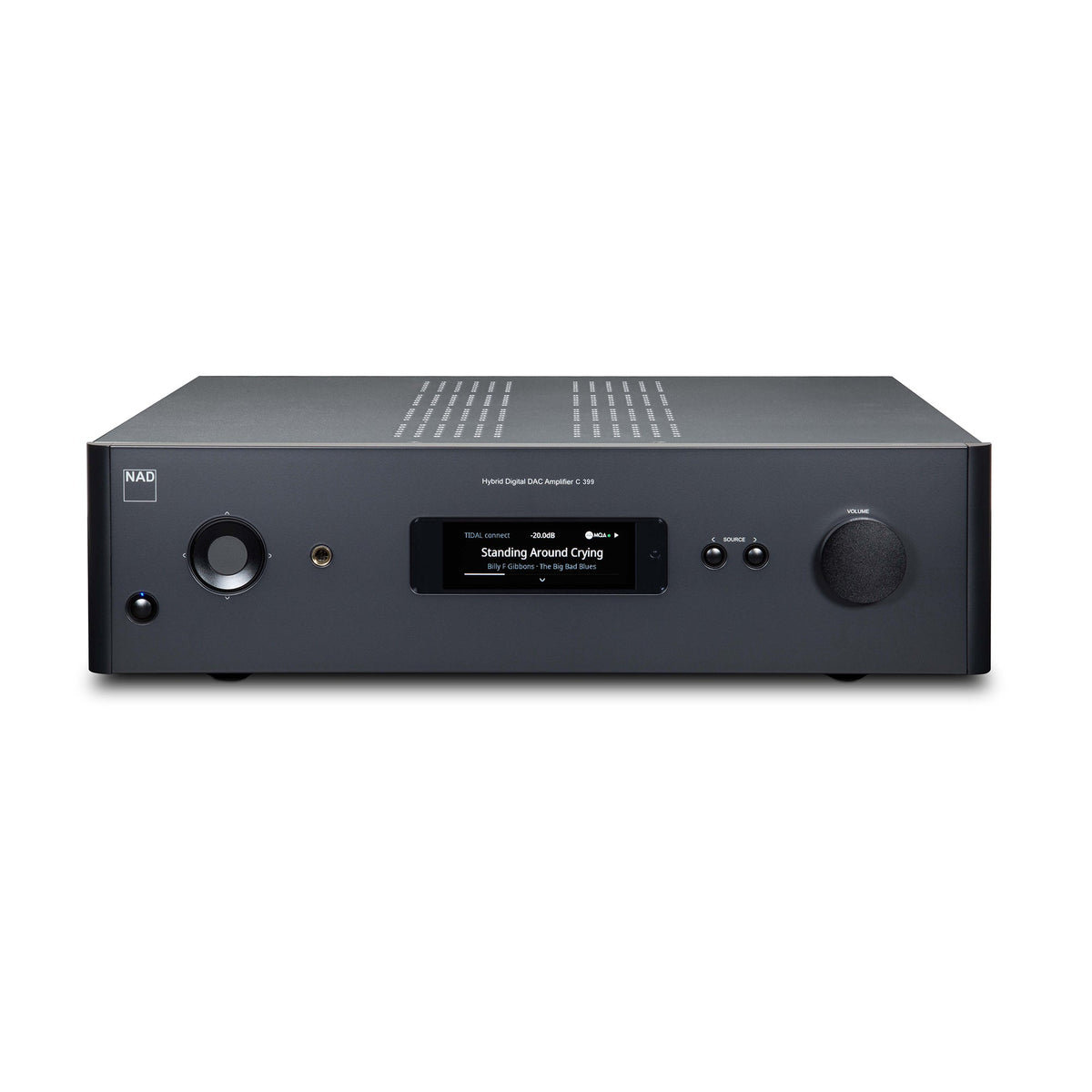 NAD C 399 HybridDigital DAC Amplifier - front view