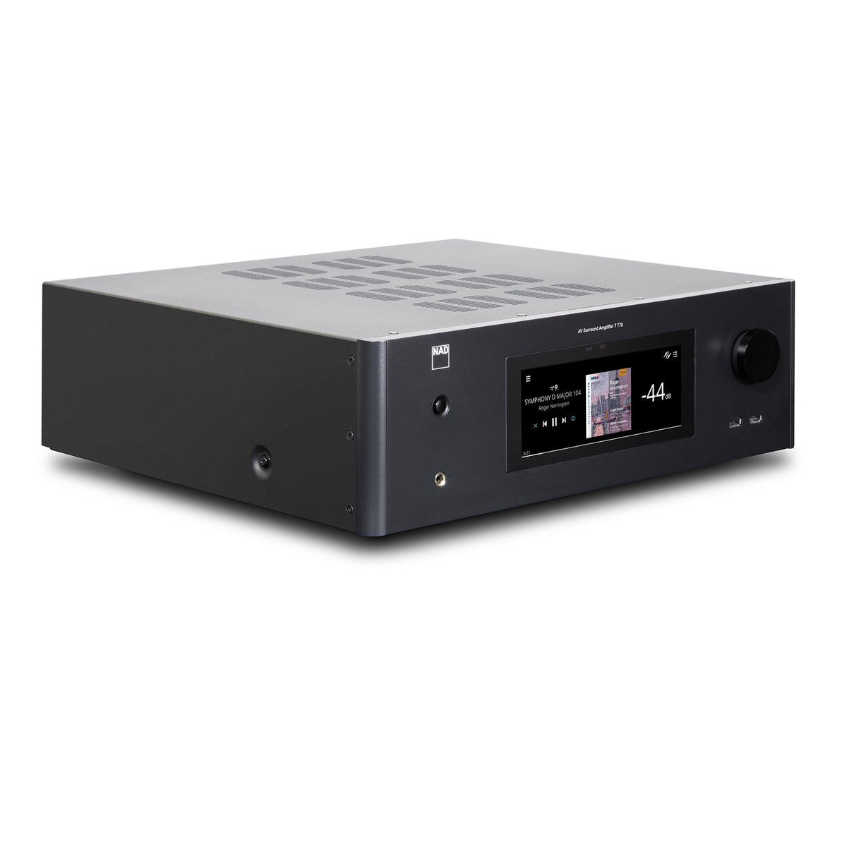 NAD T 778 AV Surround Sound Receiver - three-quarter view