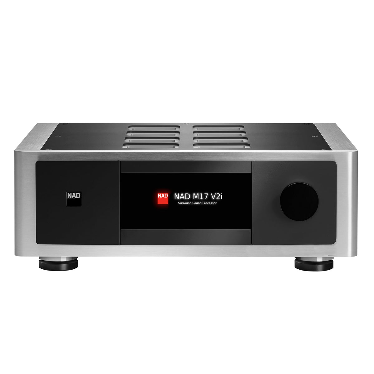 NAD M17 V2i Surround Sound Preamp Processor - front view