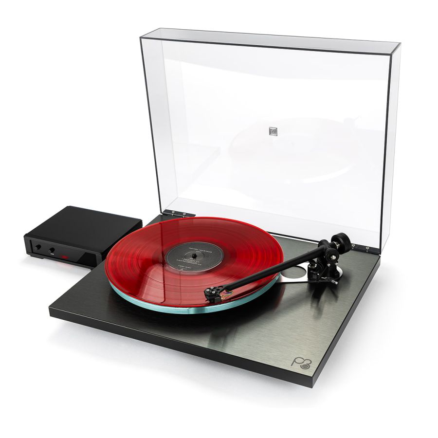 Rega Planar 3 RS Edition turntable with Neo MK2 power supply, full product view