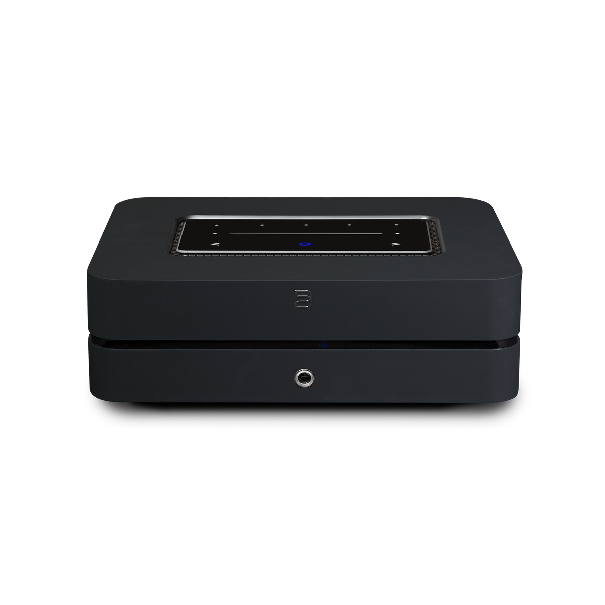 Bluesound POWERNODE - Black three-quarter view