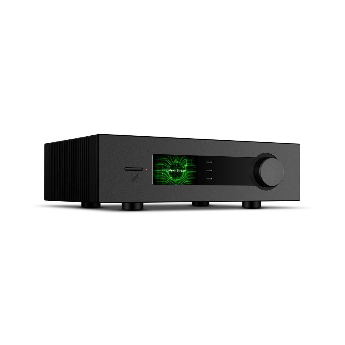 QUAD Platina Stream - Black three-quarter view