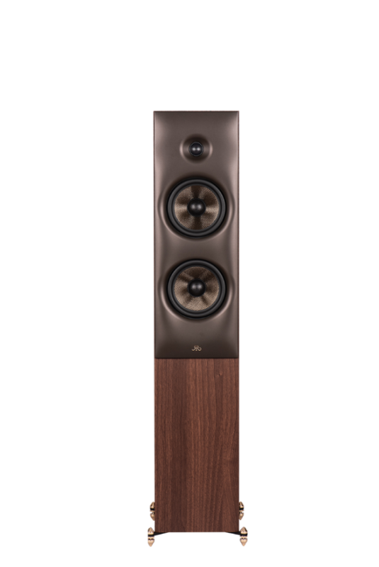 Revival Audio SPRINT 4 in Walnut, front view