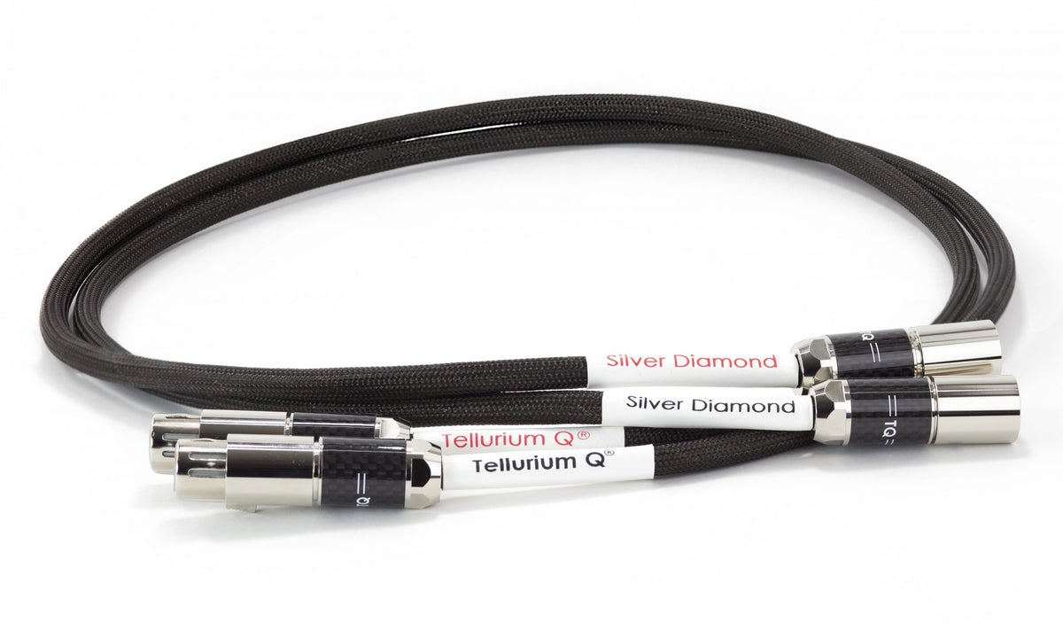 Tellurium Q Silver Diamond XLR interconnect