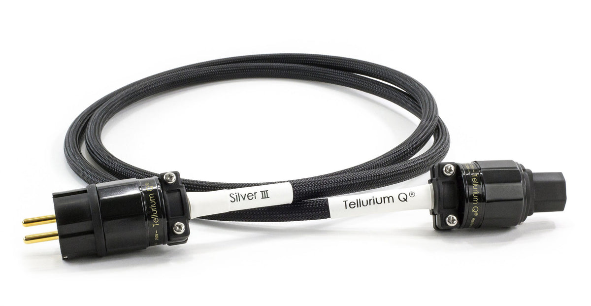 Tellurium Q Silver III AC power cable