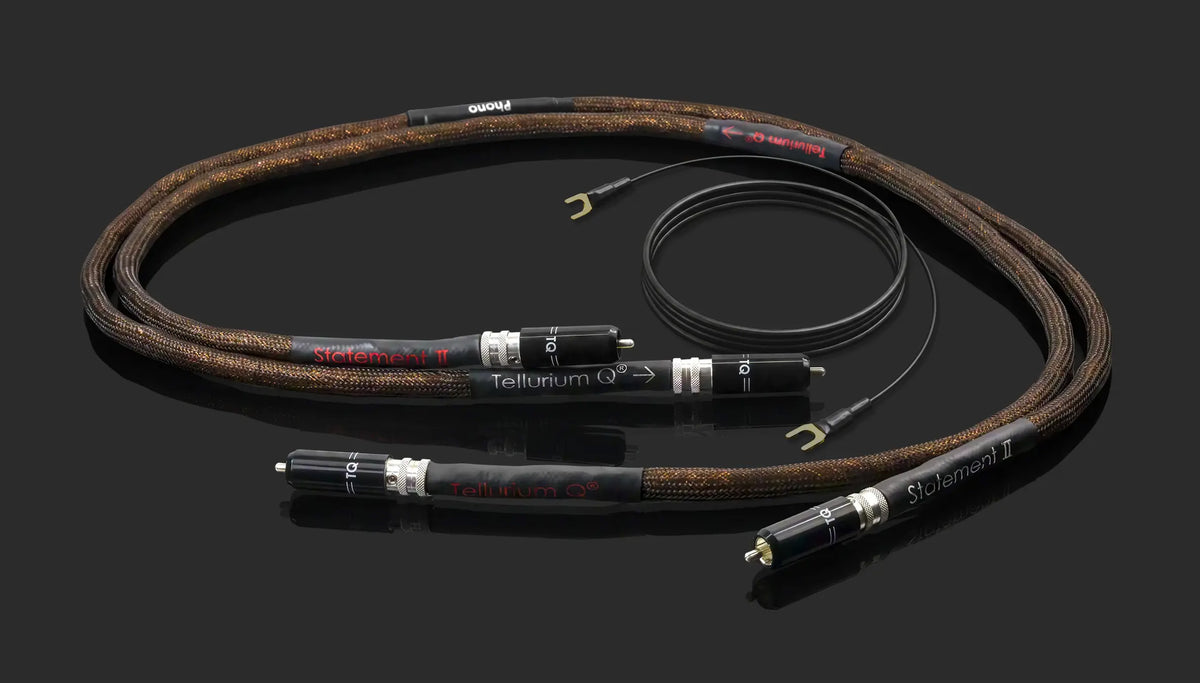 Tellurium Q Statement II phono RCA interconnect