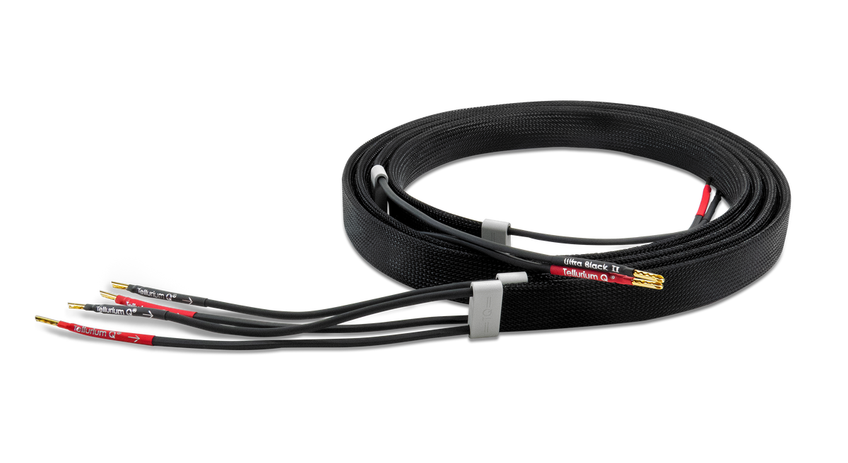 Tellurium Q Ultra Black II speaker cable