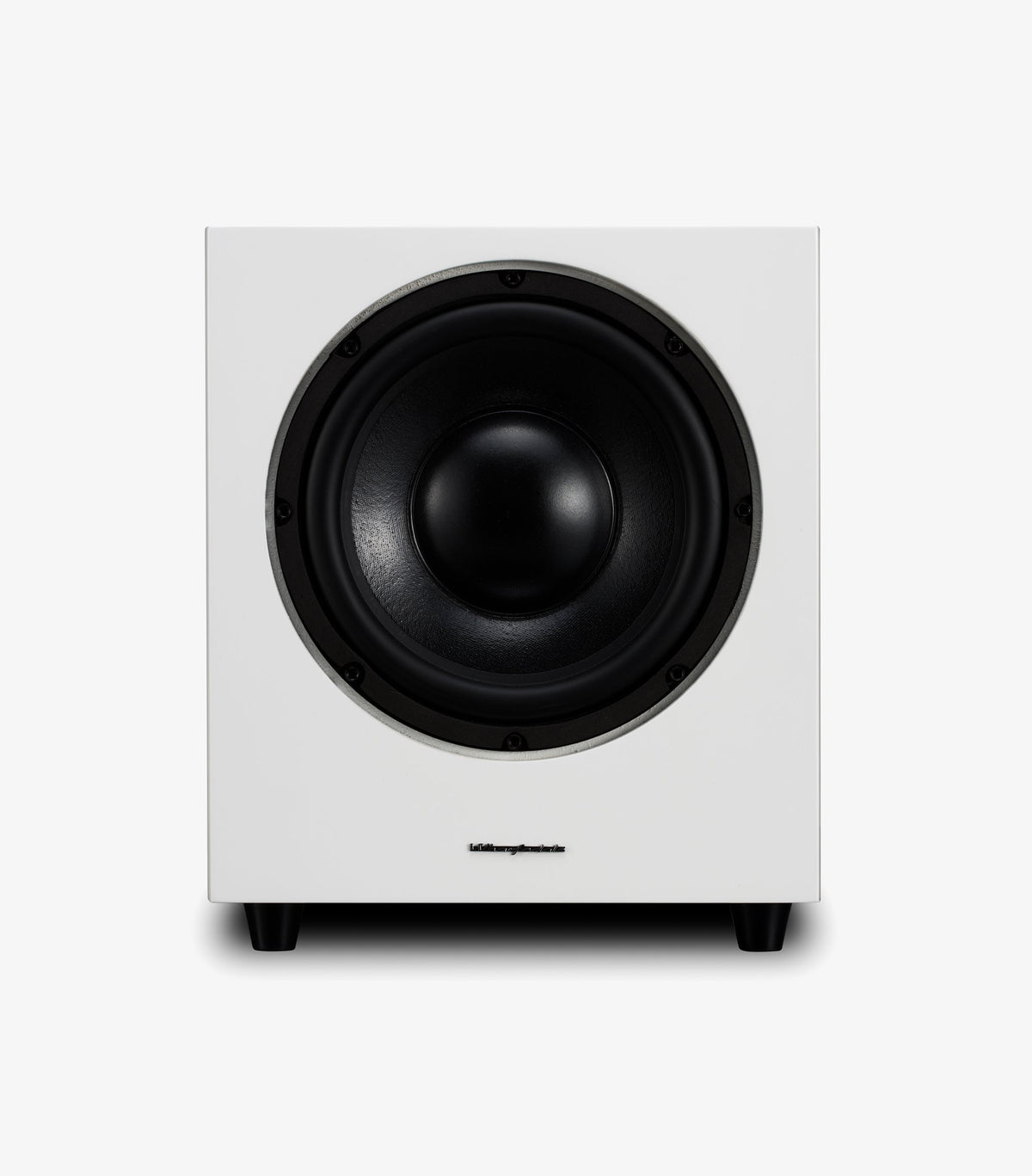 Wharfedale WH-D10 Powered Subwoofer in White - official product view 4