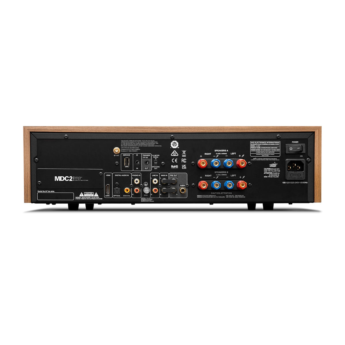 NAD C 3050 Stereophonic Amplifier - official product view 2