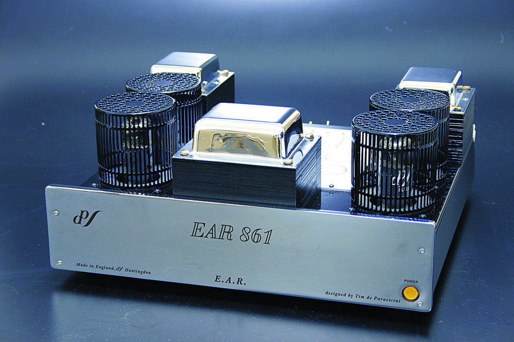 EAR Yoshino 861 power amplifier, official front product view