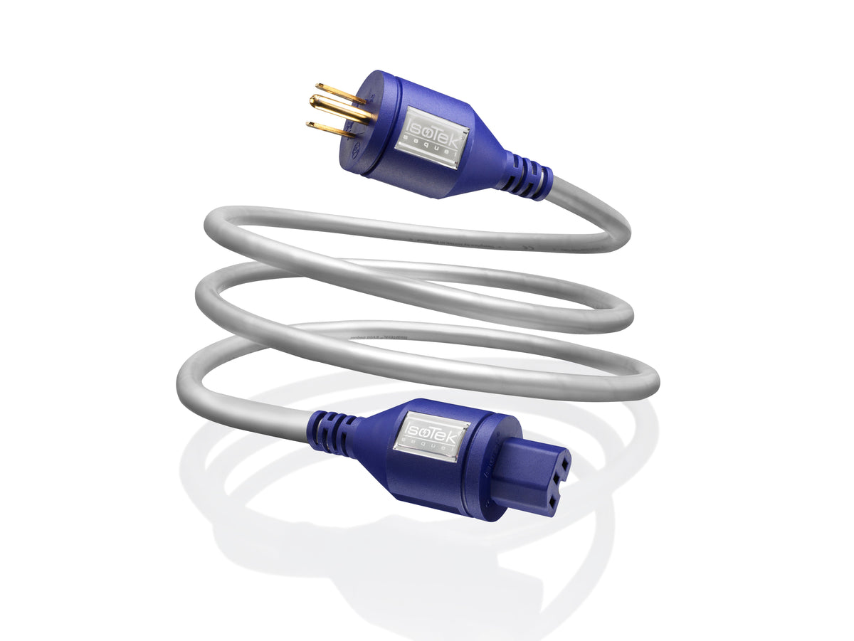IsoTek EVO3 Sequel power cable with North American plug and C15 connector