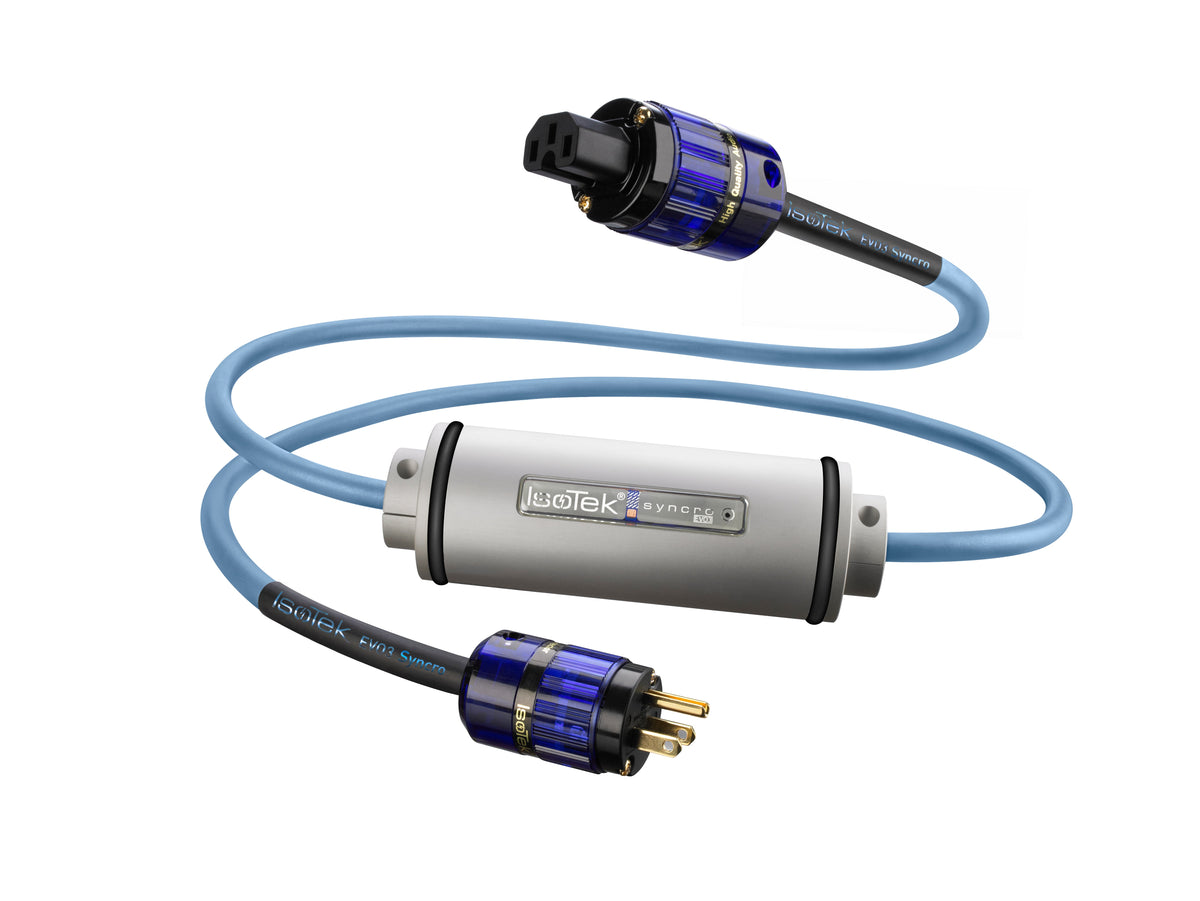 IsoTek EVO3 Syncro power cable with North American plug and C15 connector
