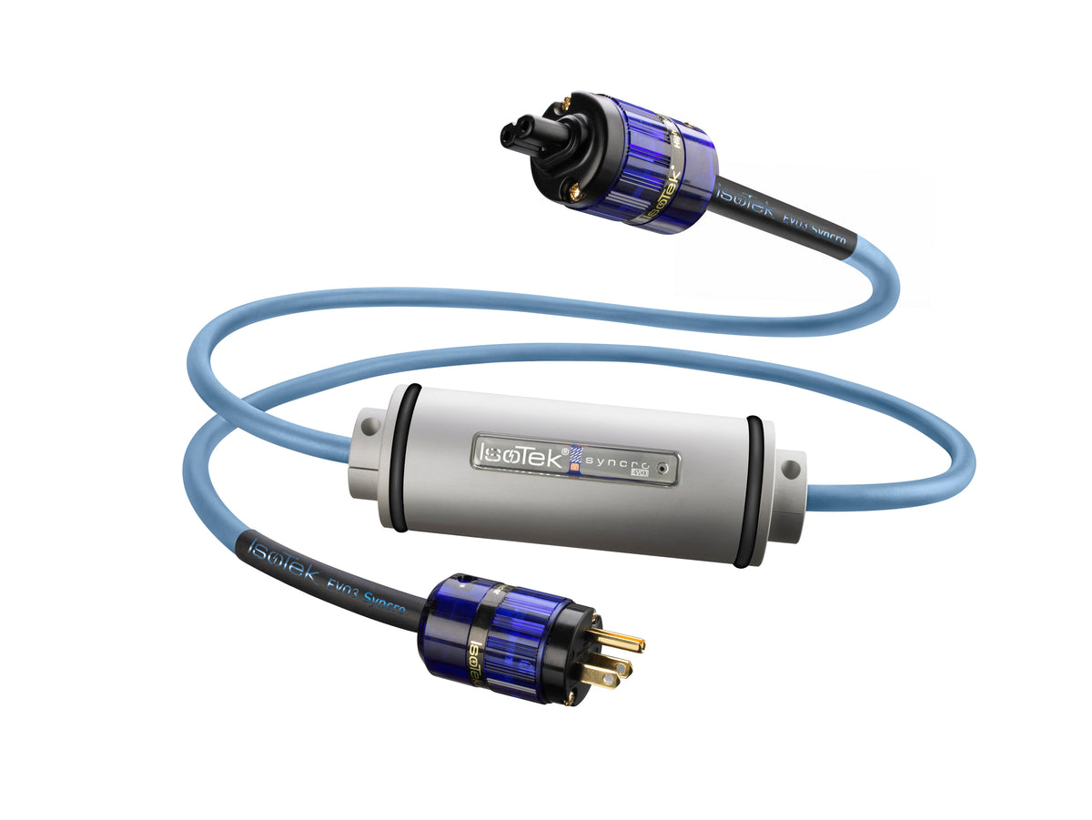 IsoTek EVO3 Syncro power cable with North American plug and C7 connector
