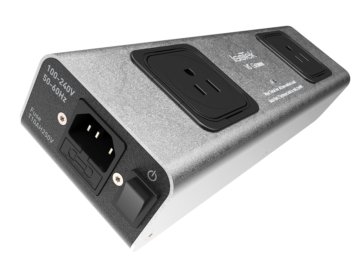 IsoTek V5 Gemini two-outlet power cleaning system