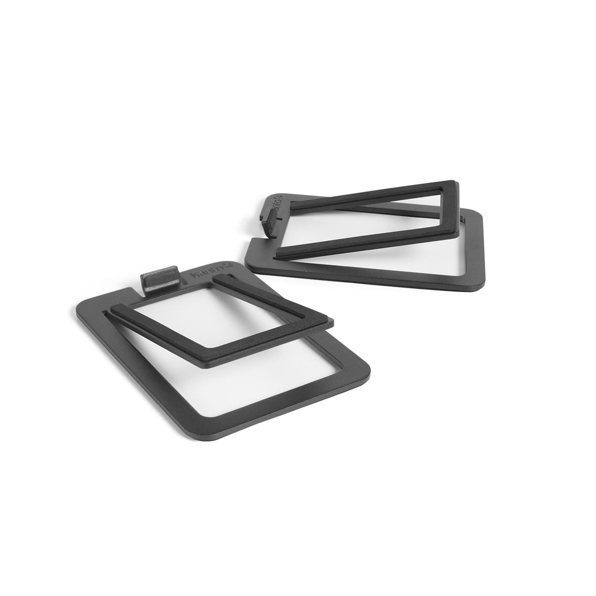 Kanto S2 desktop stands — Black