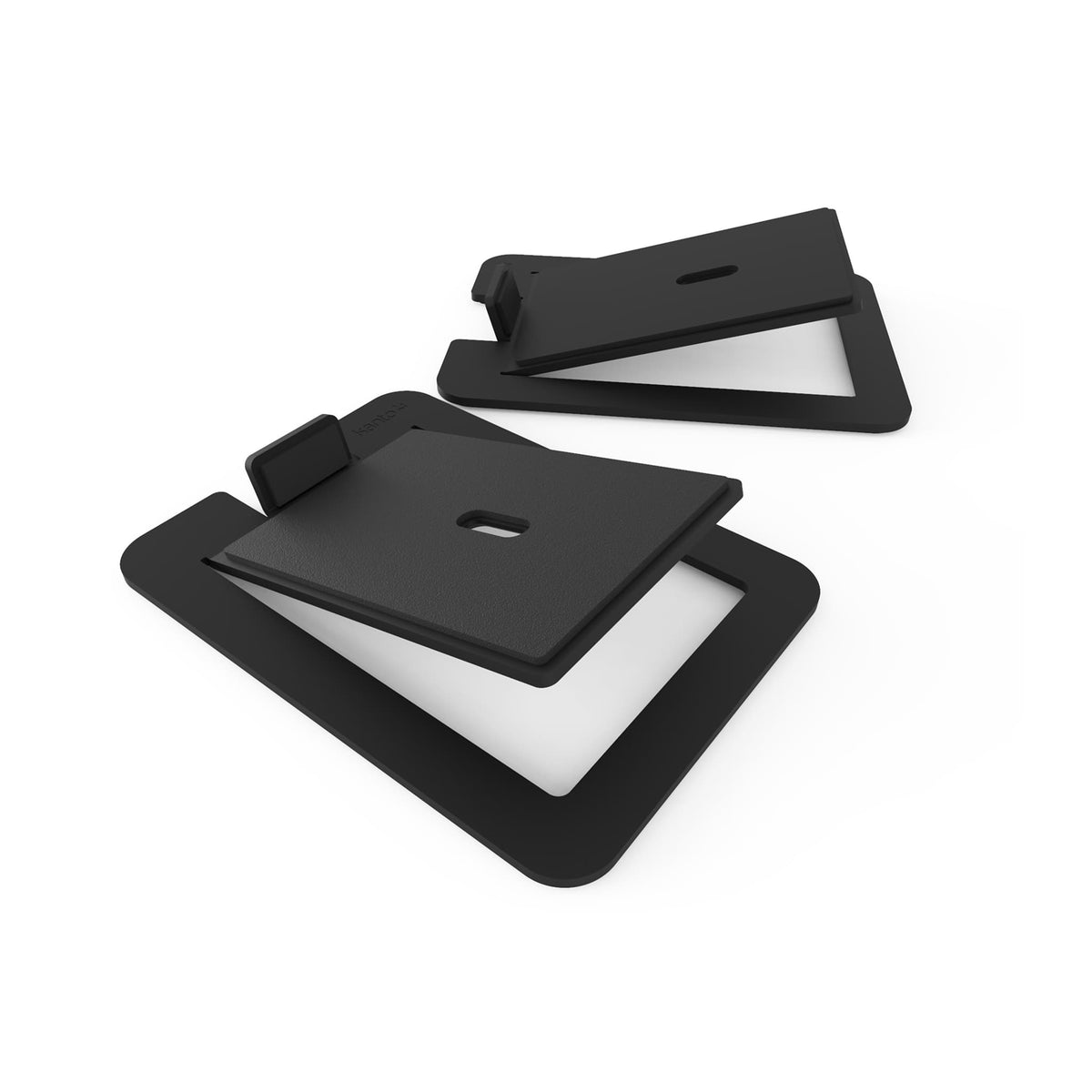 Kanto S6 Angled Desktop Speaker Stands (Pair) — Black
