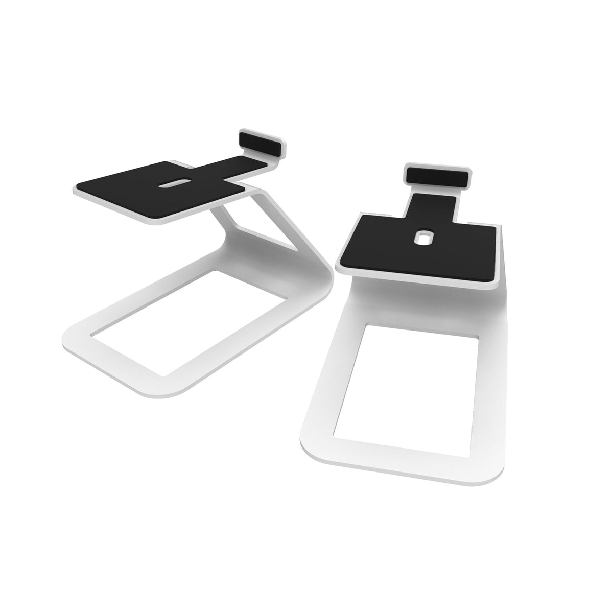 Kanto SE4 Elevated Desktop Speaker Stands (Pair) — White