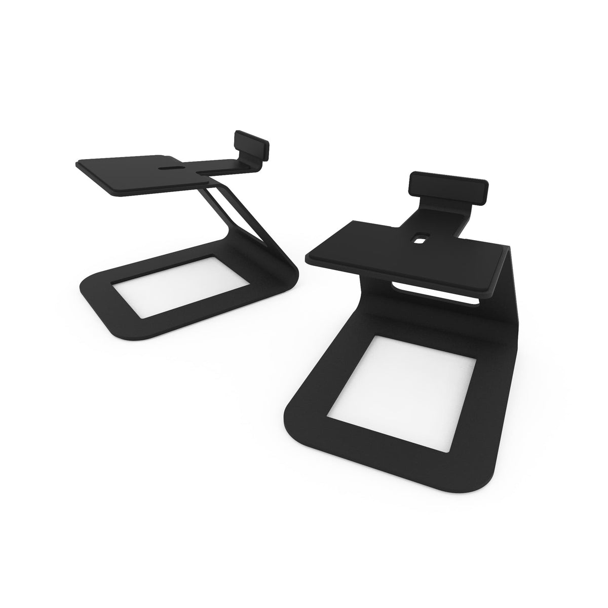 Kanto SE6 Elevated Desktop Speaker Stands (Pair) — Black