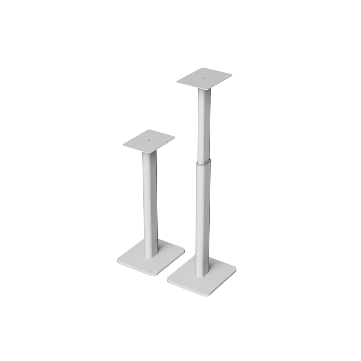 Kanto SPH Adjustable Bookshelf Speaker Stands (Pair) — White