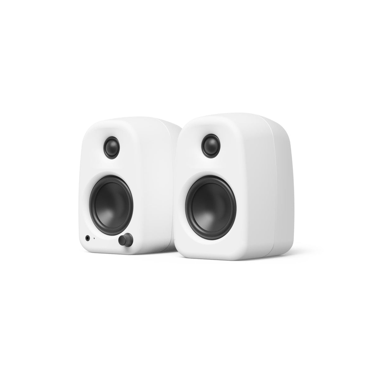 Kanto UKI Powered Desktop Speakers (Pair) — Chalk