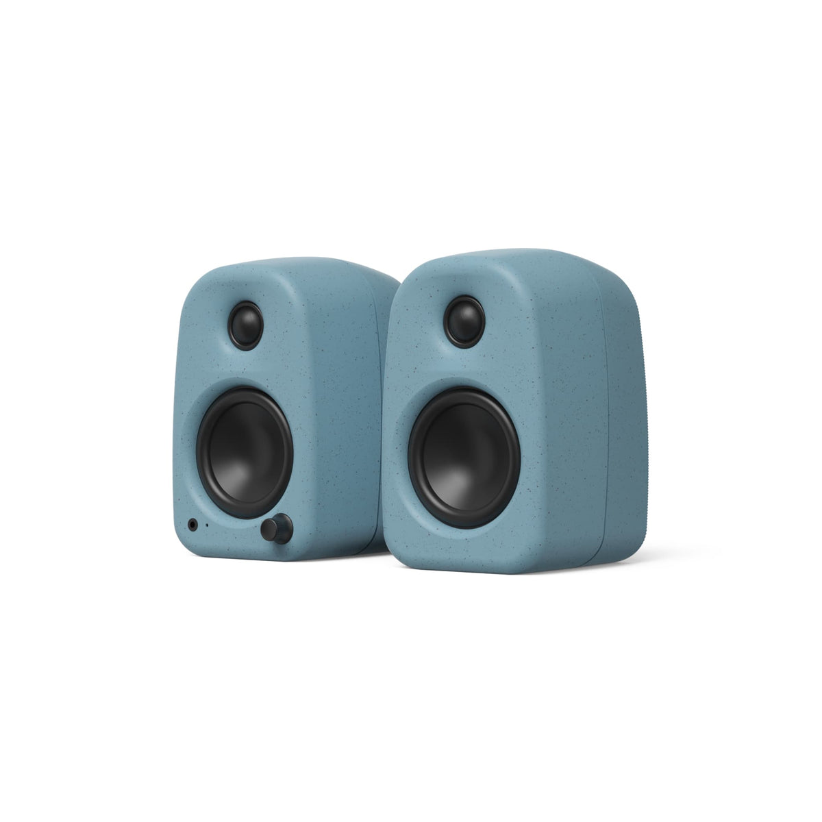 Included component: Kanto UKI Powered Desktop Speakers (Pair) — Cornflower