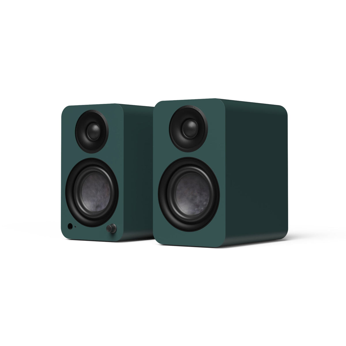 Included component: Kanto YU4 G2 Powered Bookshelf Speakers (Pair) — Green