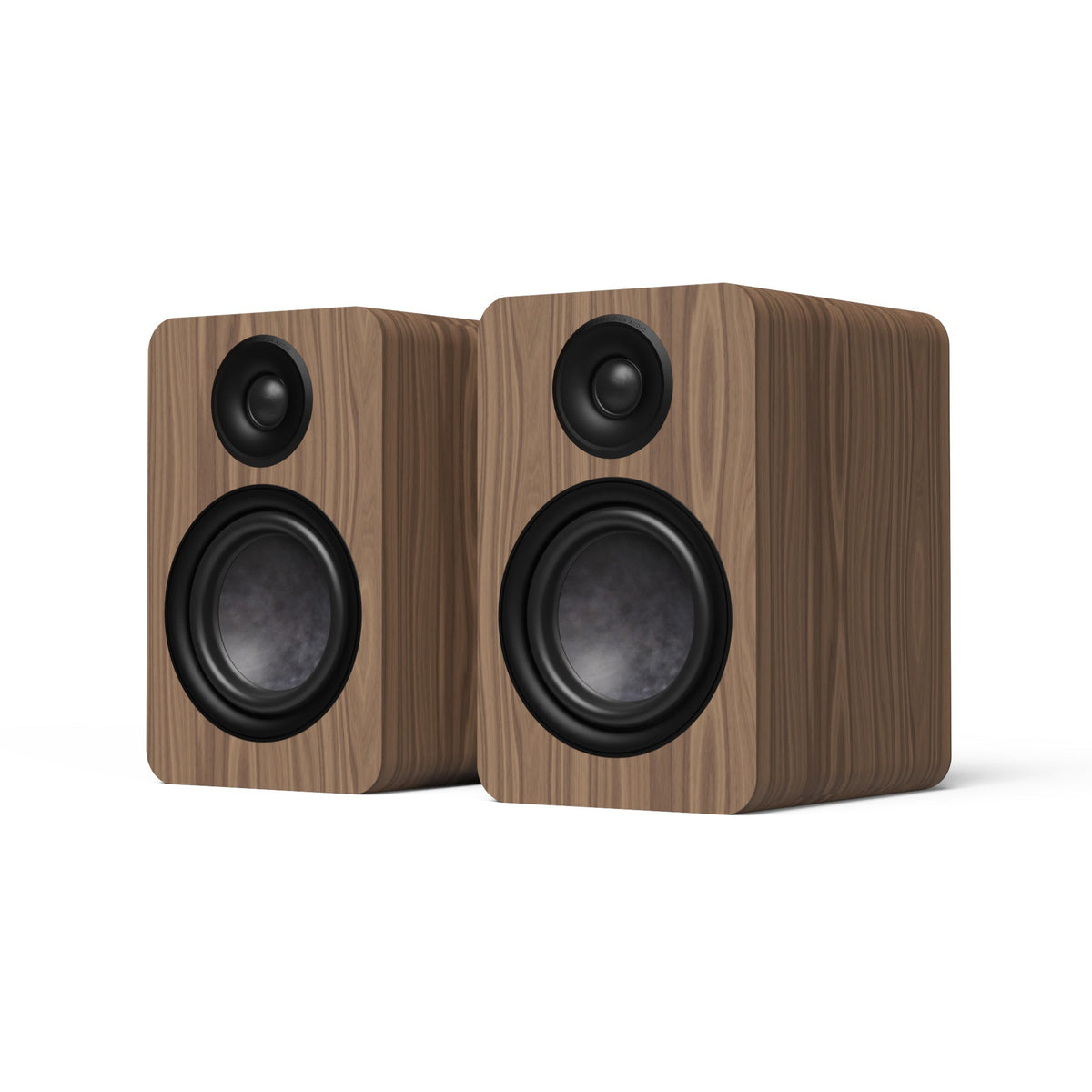 Kanto YU6 Passive G2 Bookshelf Speakers (Pair) — Walnut