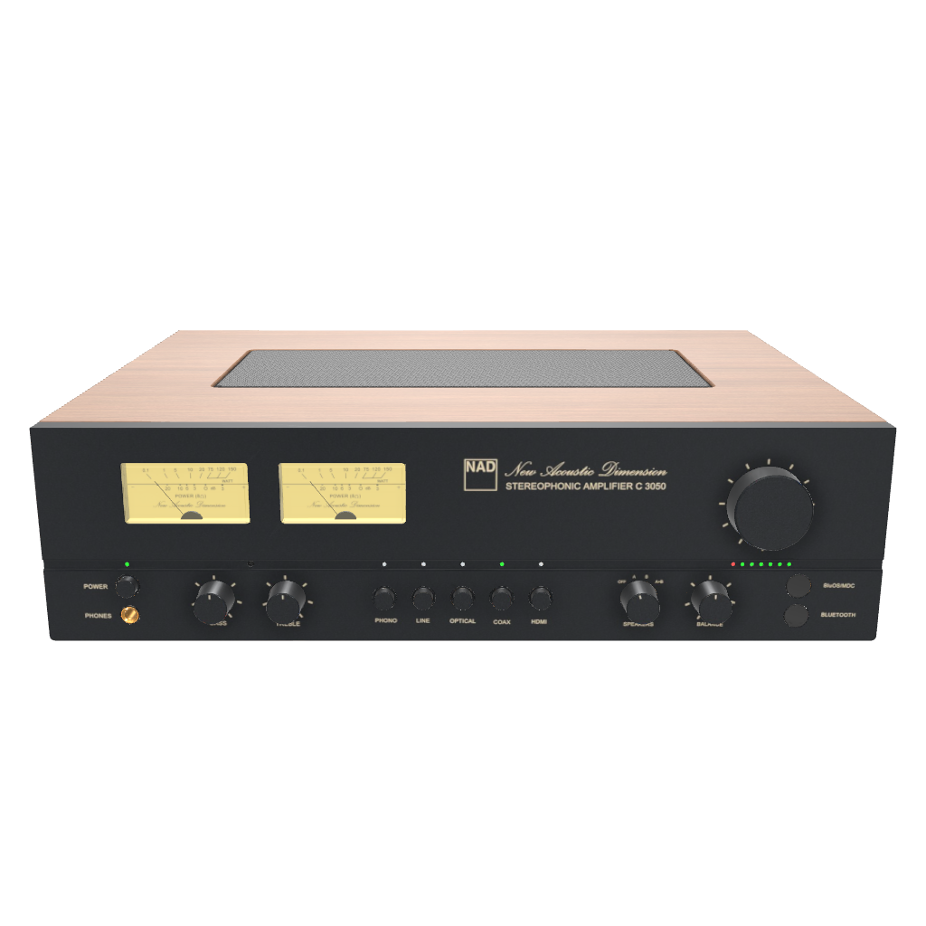 NAD C 3050 Stereophonic Amplifier - official product view 4