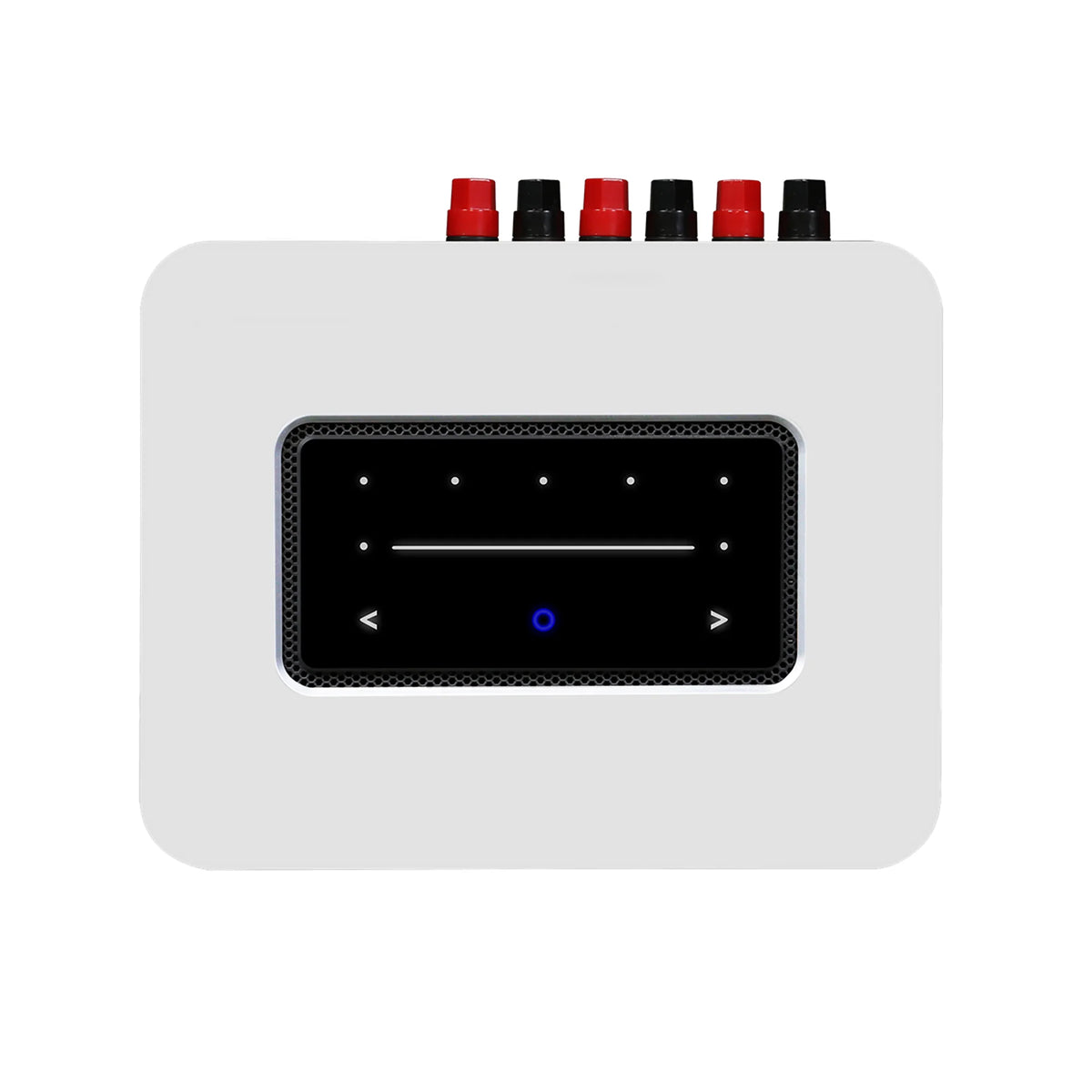 Bluesound POWERNODE - White three-quarter view