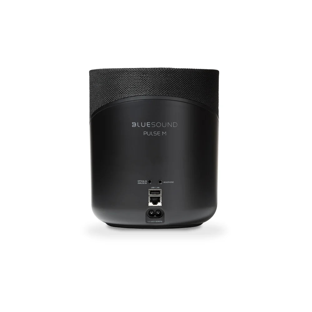 Bluesound PULSE M - Black rear view