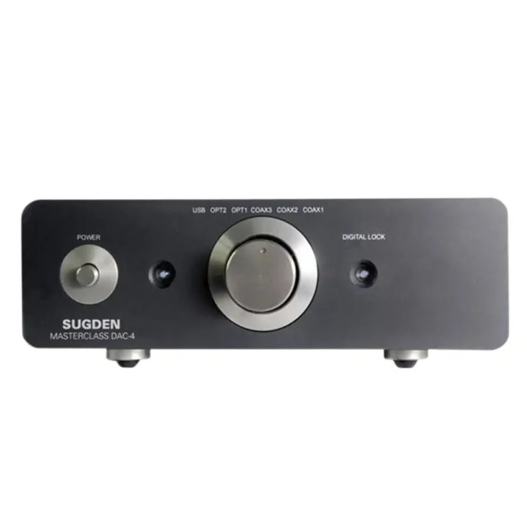 Sugden Masterclass DAC-4 in Graphite, front view